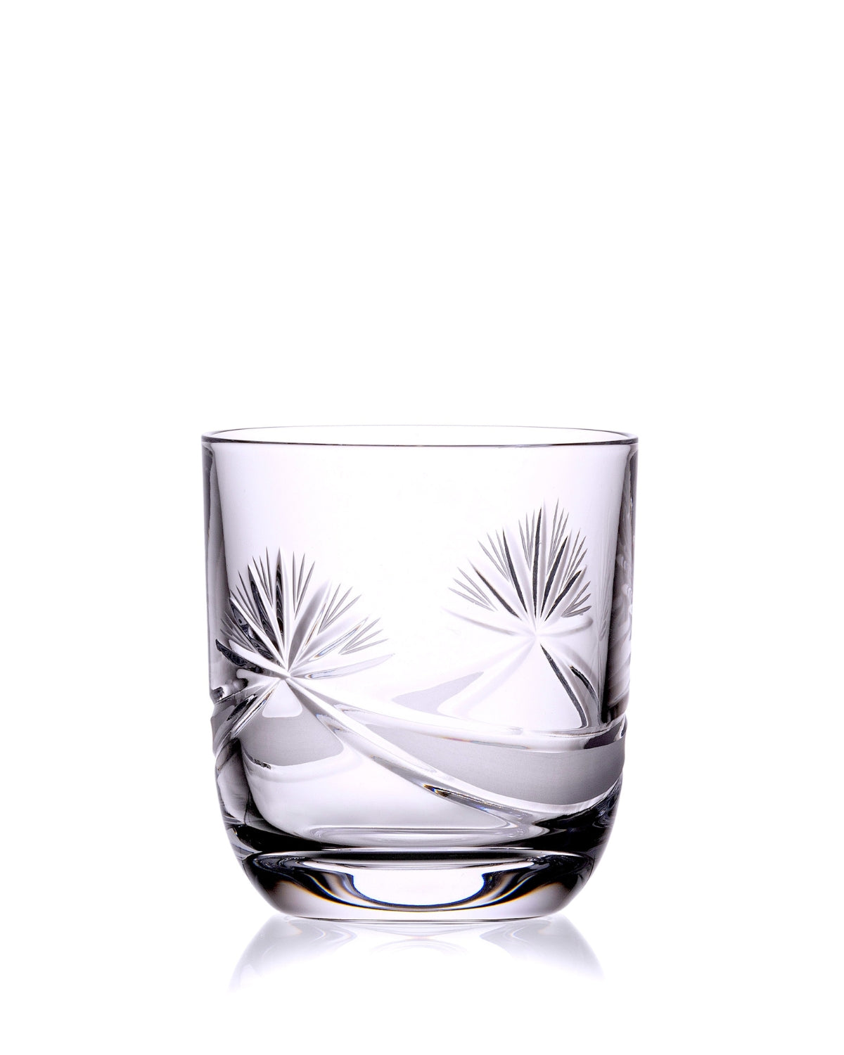 Bohemia Crystal Hand cut whisky and rum glasses Bow 280ml (set of 6)