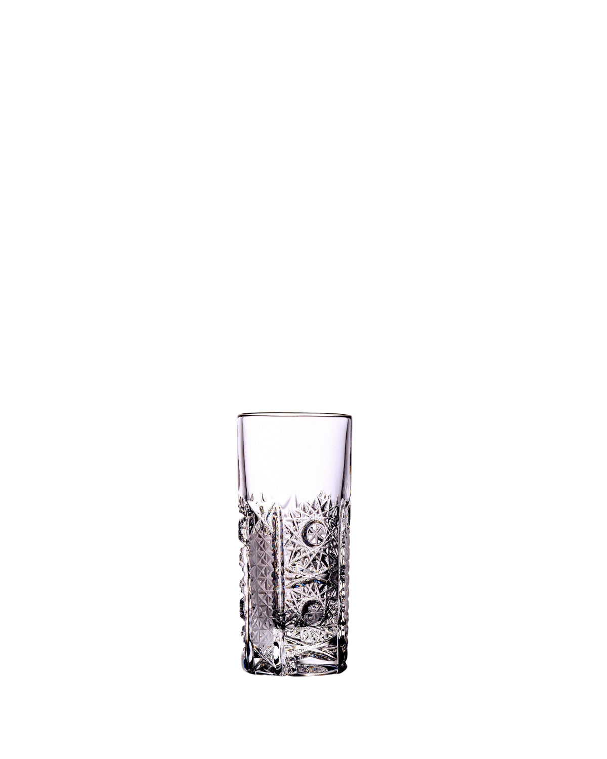 Bohemia Crystal Hand cut glass for brandy Iris 40ml (set of 6)
