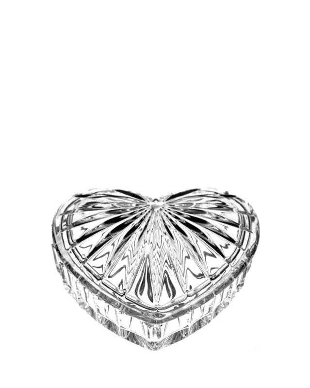 Bohemia Crystal Heart Covered Box 54700/52400 / 110mm