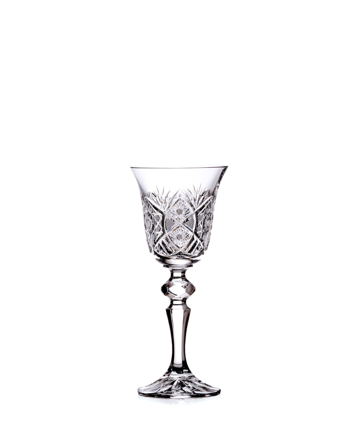 Bohemia Crystal Hand cut Bratislava liqueur glasses 60ml (set of 6)