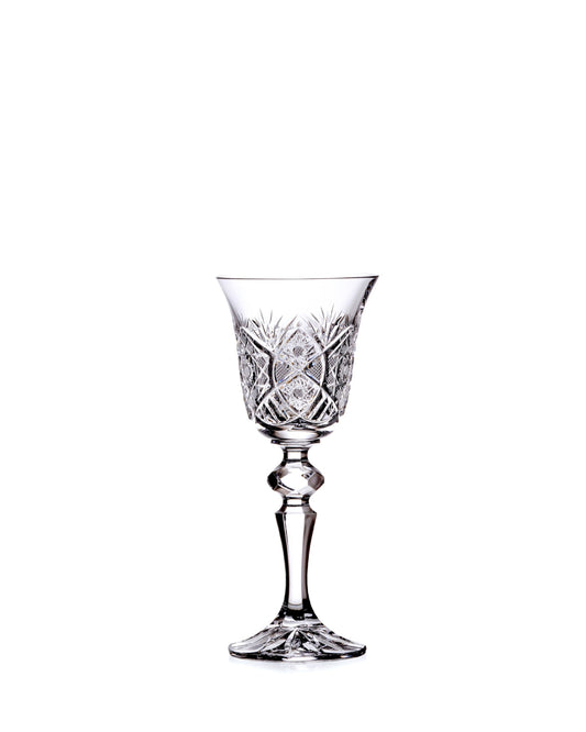 Bohemia Crystal Hand cut Bratislava liqueur glasses 60ml (set of 6)