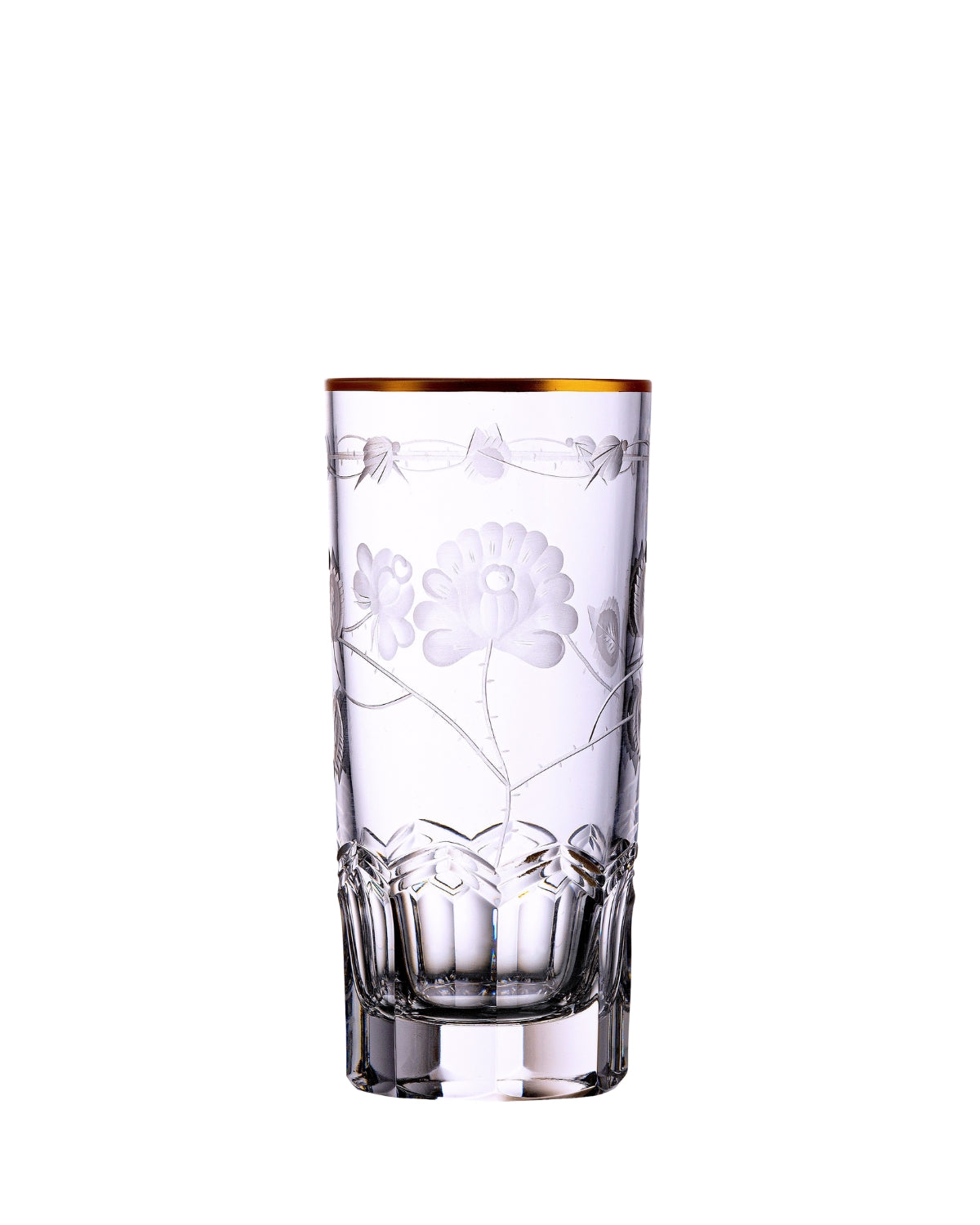 Bohemia Crystal Hand cut glasses for water and soft drinks 350ml (set 2pcs)