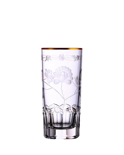 Bohemia Crystal Hand cut glasses for water and soft drinks 350ml (set 2pcs)