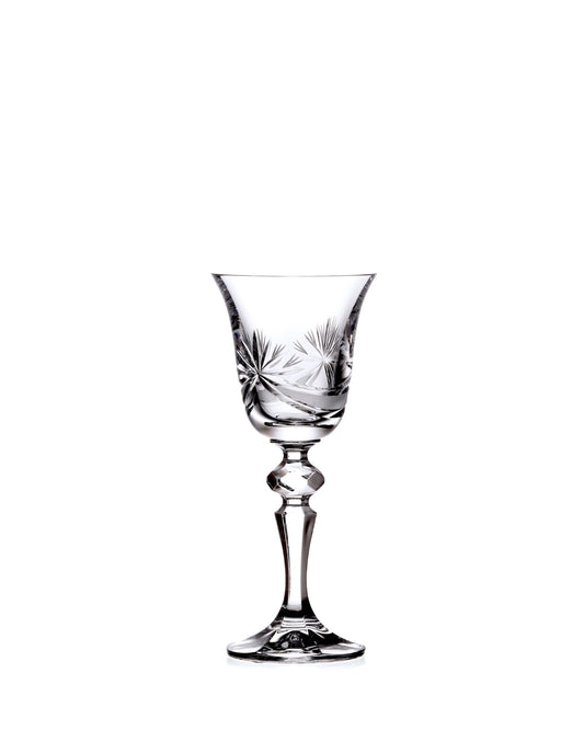 Bohemia Crystal Hand cut liqueur glasses Bow 60ml (set of 6)