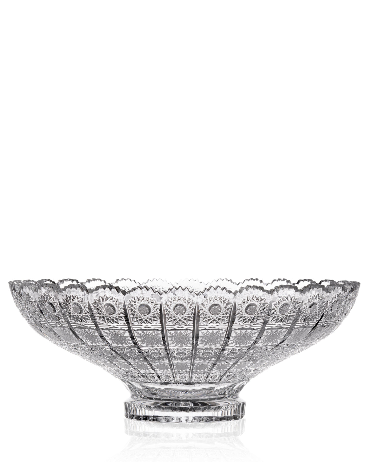 Bohemia Crystal Hand cut bowl 355mm