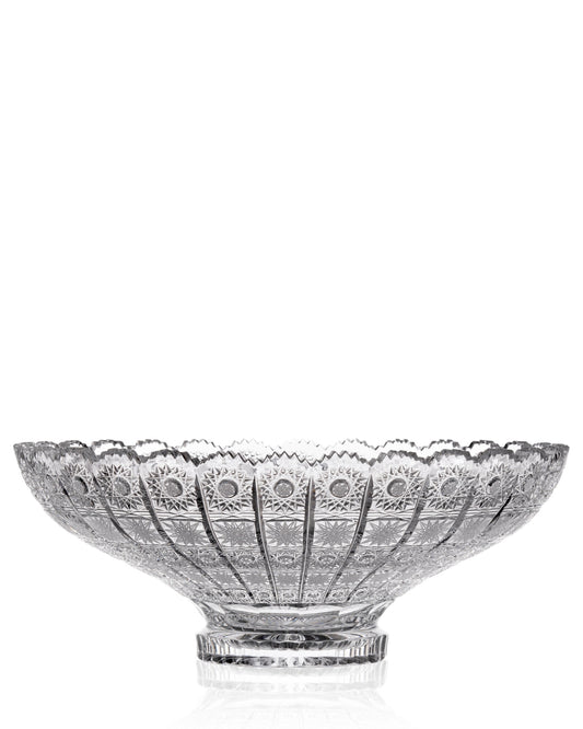 Bohemia Crystal Hand cut bowl 355mm