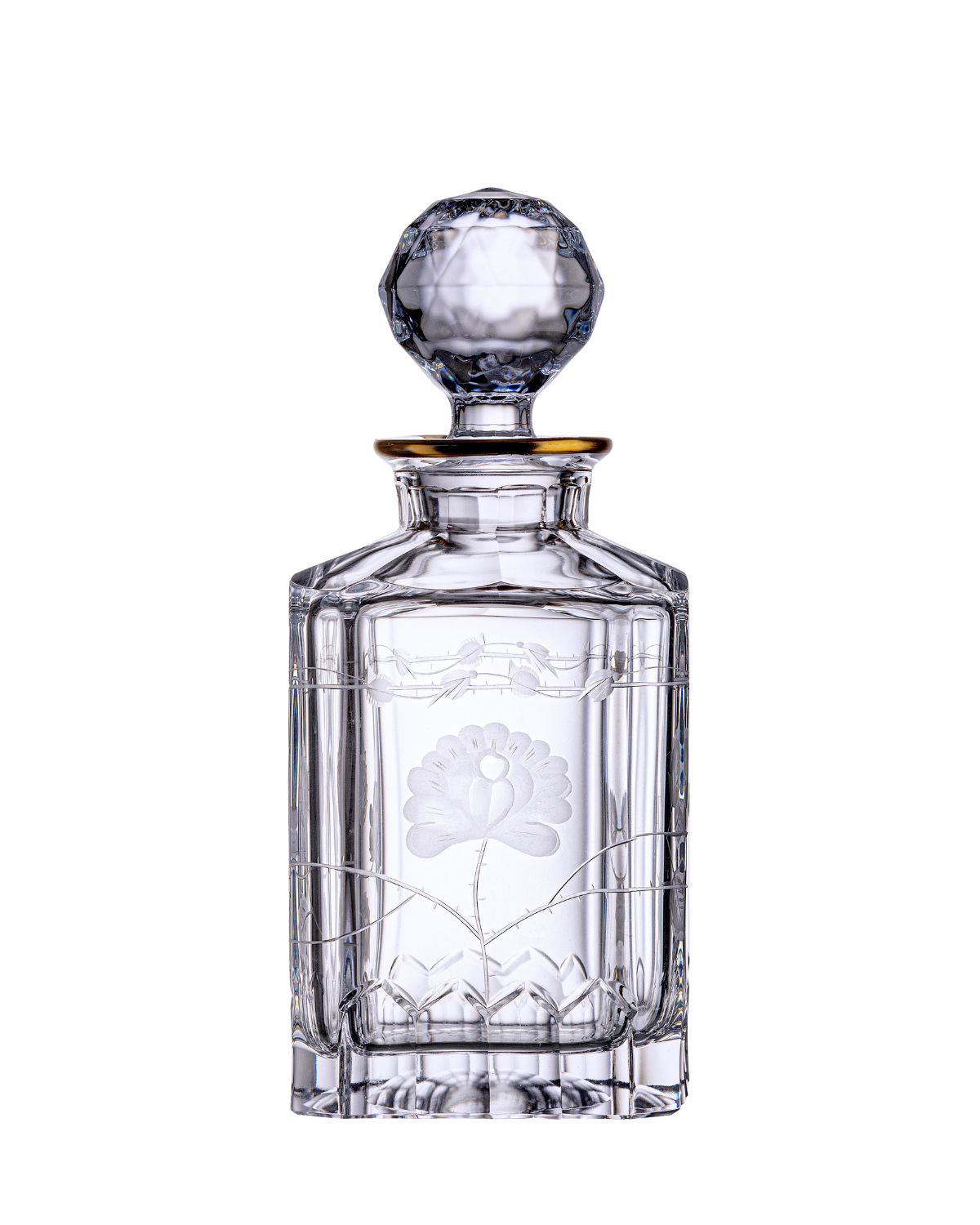 Bohemia Crystal Hand-cut whisky decanter 800ml
