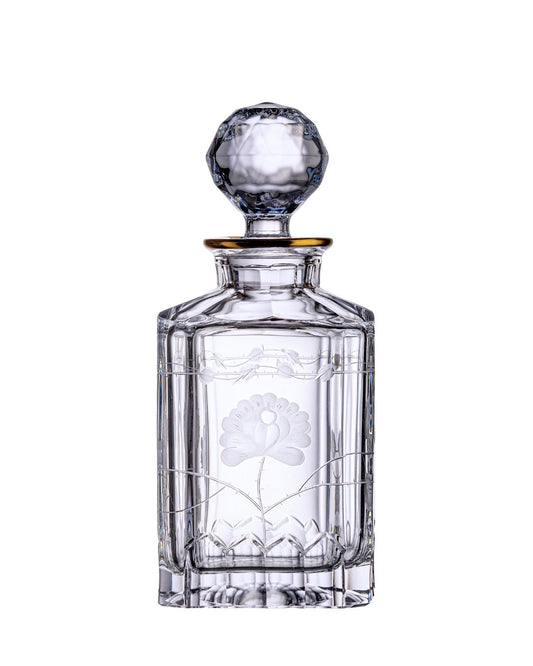 Bohemia Crystal Hand-cut whisky decanter 800ml