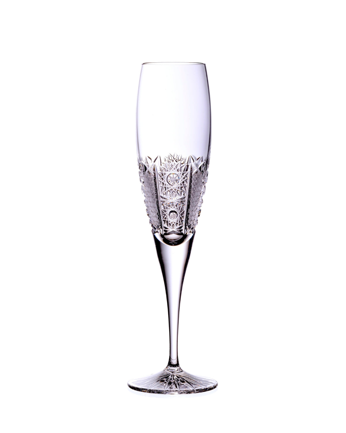 Bohemia Crystal Cut champagne glasses Iris 200ml (set of 2)
