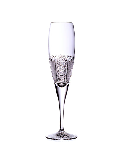 Bohemia Crystal Cut champagne glasses Iris 200ml (set of 2)