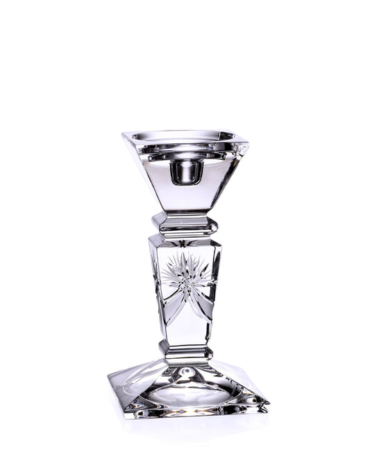 Bohemia Crystal Candle holder Bow Decor 205mm