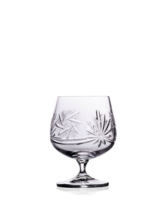 Bohemia Crystal Hand Cut Brandy and Cognac Glasses 250ml (set of 6 pcs)