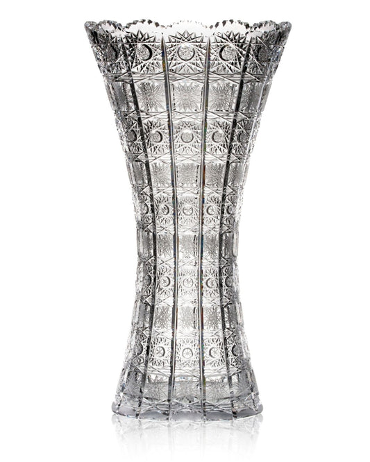 Bohemia Crystal Handmade and hand-cut vase 410mm