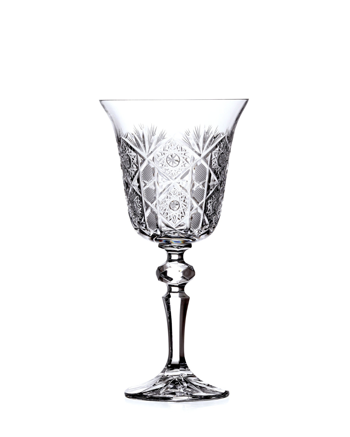 Bohemia Crystal Hand cut wine glasses Razno 220ml (set of 6)