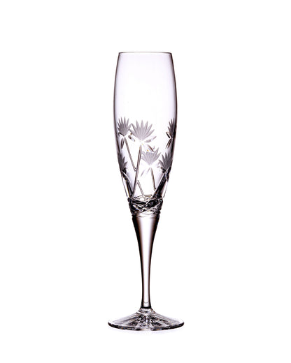 Bohemia Crystal Hand cut champagne glasses 200ml (set of 2)