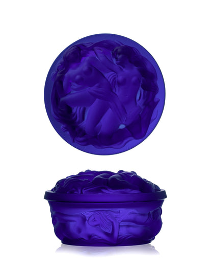 Bohemia Crystal Box with lid Women - Sapphire