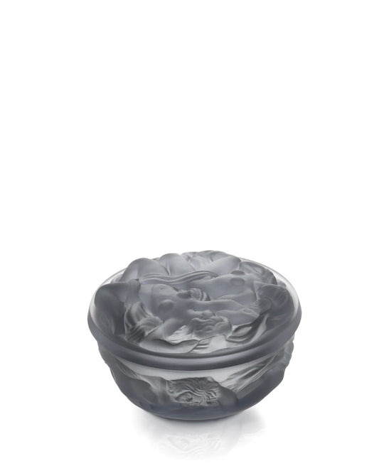 Bohemia Crystal Box with lid Women - Grey smoke