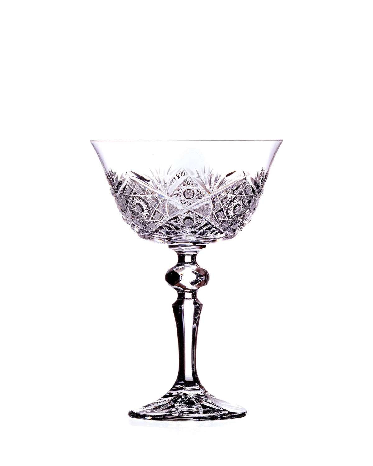Bohemia Crystal Hand cut glasses for aperitif, cocktail Bratislava 180ml (set of 6)