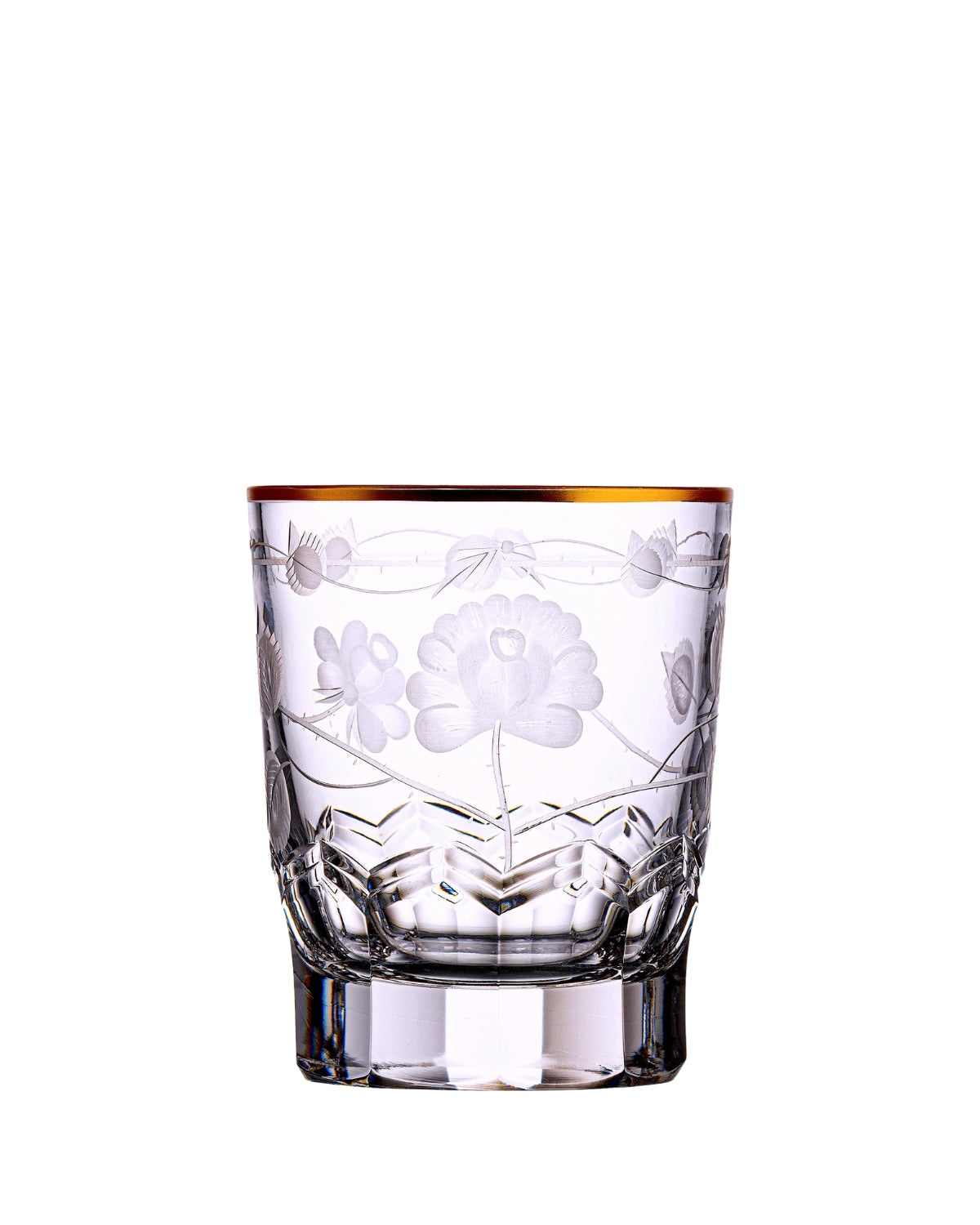 Bohemia Crystal Hand cut whiskey and rum glasses 320ml (set 2pcs)