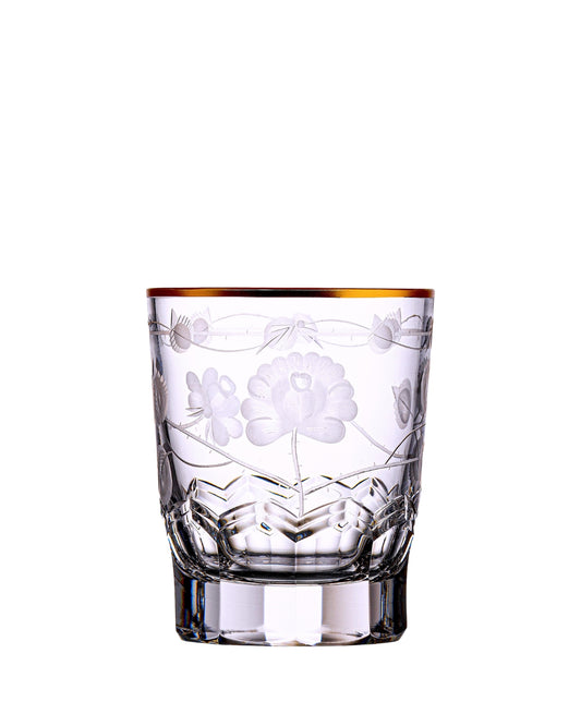 Bohemia Crystal Hand cut whiskey and rum glasses 320ml (set 2pcs)
