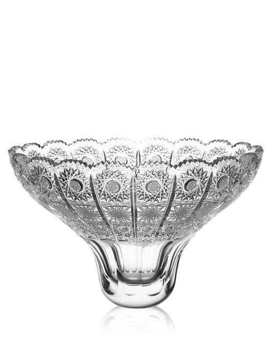 Bohemia Crystal Handmade and hand-cut bowl 355mm