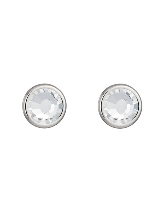 Bohemia Crystal Carlyn Surgical Steel Earrings with Preciosa Crystal - Crystal 7235 00