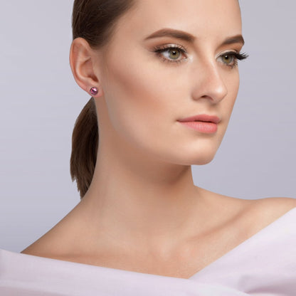Bohemia Crystal Carlyn Surgical Steel Earrings with Preciosa Crystal - Chrome 7235 40