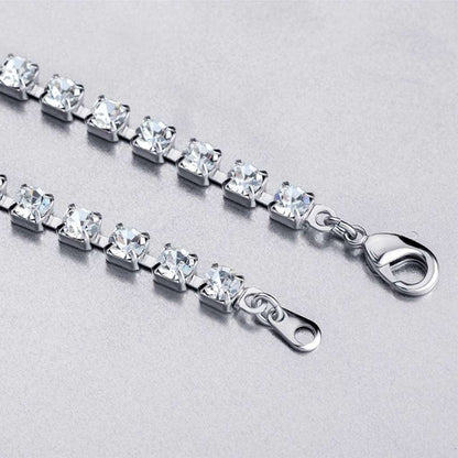 Bohemia Crystal Strass Necklace Heart with Czech Crystal Preciosa - Blue 2025 46.