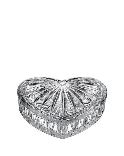 Bohemia Crystal Heart Covered Box 54700/52400 / 110mm