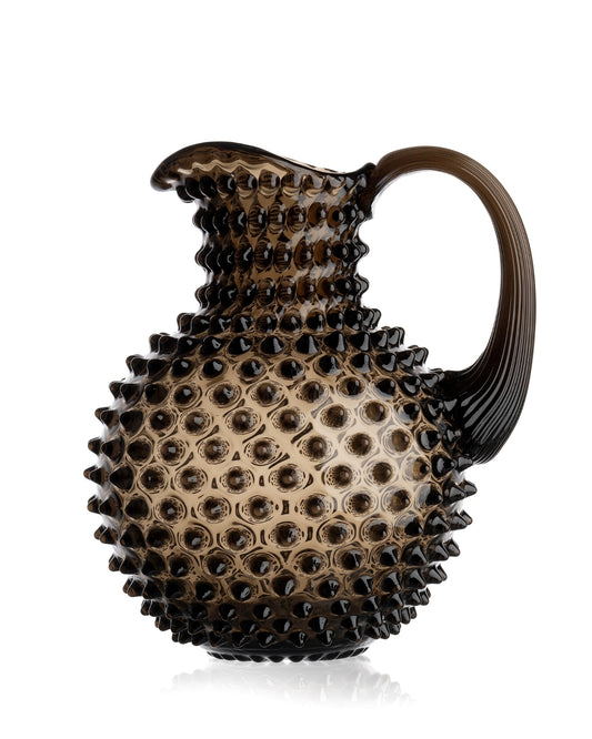 Bohemia Crystal Jug 2000ml Black Smoke