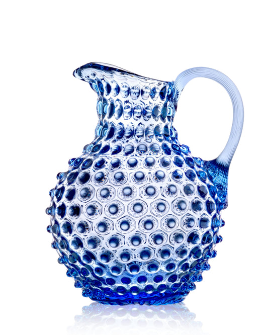 Bohemia Crystal Handmade Jug 16184/2000ml - Blue